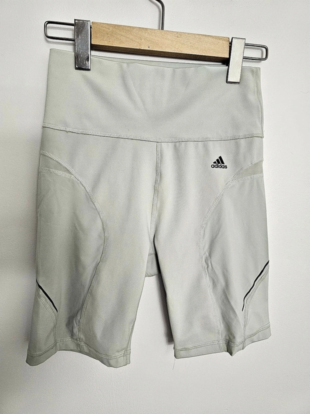 adidas Bike Shorts Leggings Size Small Mint Green